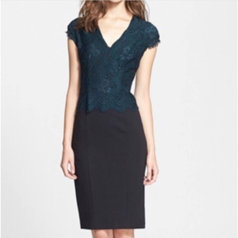 Ted Baker Saruani Scallop Lace Dress Size 2 - Picture 1 of 8